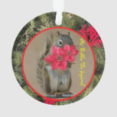 Acrylhoudend Ornament, Acrylcirkelvormig Ornament (achterkant)