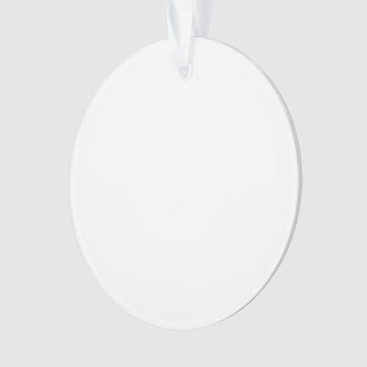 Acrylhoudend Ornament, Acrylcirkelvormig Ornament (voorkant)