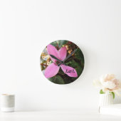 Acrylhoudende  (middelgroot) ronde klok (Huis)