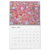 Acrylic Artwork Wall Calendar Kalender (Feb 2027)