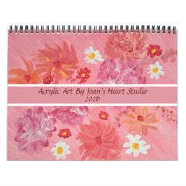Acrylic Artwork Wall Calendar Kalender