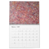 Acrylic Artwork Wall Calendar Kalender (Feb 2027)