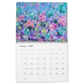 Acrylic Artwork Wall Calendar Kalender (Jan 2027)