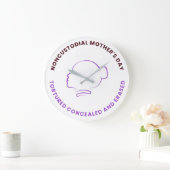 Acrylic Clock Noncustodial Mother's Day Grote Klok (Huis)