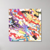 Acrylic contemporary Painting  Canvas Afdruk (Voorkant)