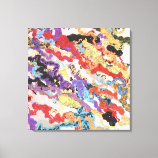 Acrylic contemporary Painting  Canvas Afdruk (Voorkant)