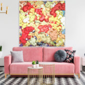 Acrylic Contemporary Painting  Canvas Afdruk (Insitu (Woonkamer))