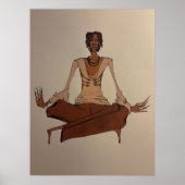 acrylic drawing  poster (Voorkant)