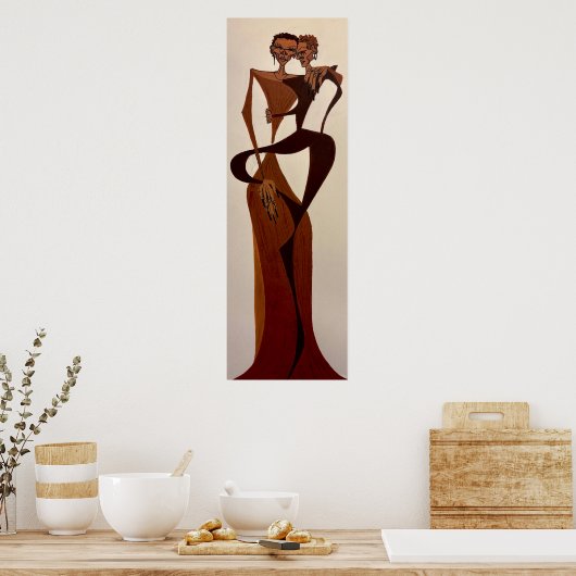 acrylic drawing  poster (Keuken)