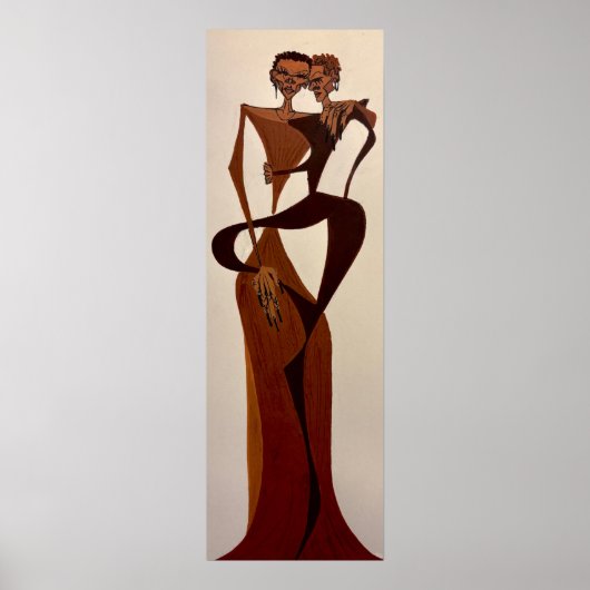 acrylic drawing  poster (Voorkant)