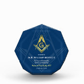 Acrylic Freemason Awards | Masonische platen Fotoblokken (Voorkant)
