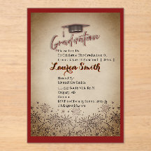 Acrylic Graduation Party Invitation