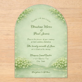 Acrylic Invitation Acryl Uitnodigingen