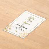 Acrylic Invitation Acryl Uitnodigingen (Laagn)