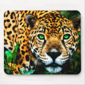 Acrylic Jaguar Wildlife Art Muismat (Voorkant)