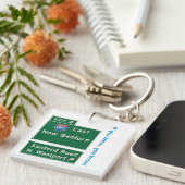 Acrylic Keychain (Voorkant Rechts)