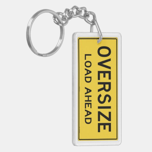 Acrylic Keychain (Voorkant Links)