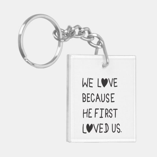 Acrylic Keychain (Voorkant Links)