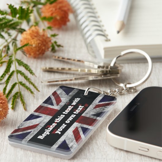 Acrylic Keychain (Voorkant Rechts)