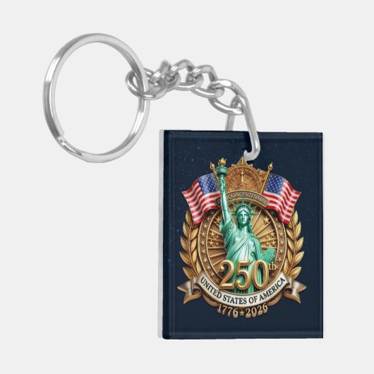 Acrylic Keychain (Voorkant Links)