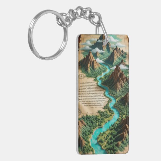 Acrylic Keychain (Voorkant Links)