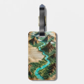 Acrylic Keychain Bagagelabel (Achterkant verticaal)