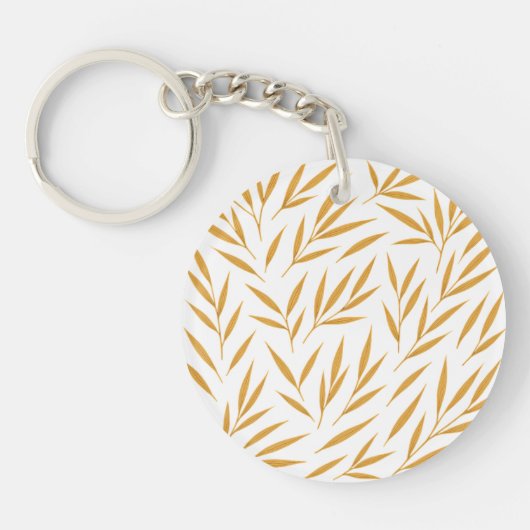 Acrylic Keychain, Circle (double-sided) Sleutelhanger (Voorkant)