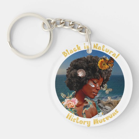 Acrylic Keychain, Circle (double-sided) Sleutelhanger (Voorkant)