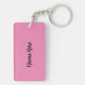 Acrylic Keychain I Love Jesus I Heart Jesus (achterkant)