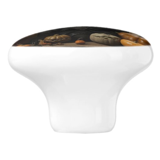 Acrylic Keychain Keramische Knop (Zijkant)