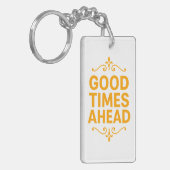 Acrylic Keychain, Rectangle (double-sided) Sleutelhanger (Voorkant Links)