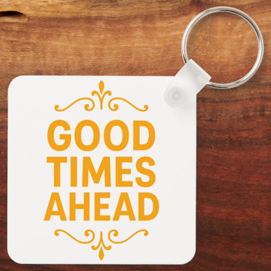 Acrylic Keychain, Square (double-sided) Sleutelhanger (Achterkant)