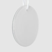Acrylic Ornament, Acrylic Circle Ornament (voorkant)