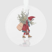 Acrylic Ornament – Little Winter Helper (achterkant)