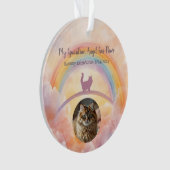 Acrylic Pet Memorial Ornament – My Guardian Angel (voorkant)