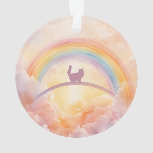 Acrylic Pet Memorial Ornament – My Guardian Angel (achterkant)
