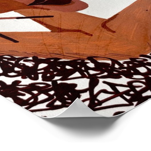 acrylic portrait poster (Hoek)