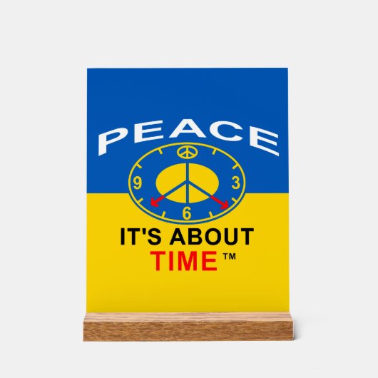 Acrylic Sign Acryl Bord (Voorkant)