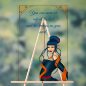 Acrylic Sign Acryl Bord (Neutraal)