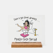 Acrylic Sign Acryl Bord (Voorkant)