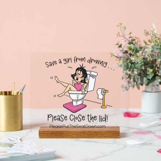 Acrylic Sign Acryl Bord (Huwelijk)