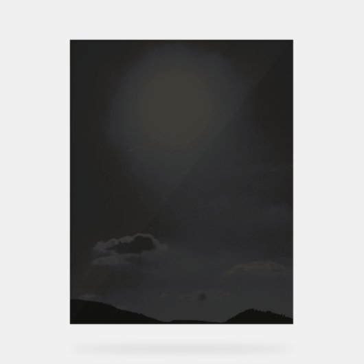 Acrylic Sign  Acryl Bord (Voorkant)