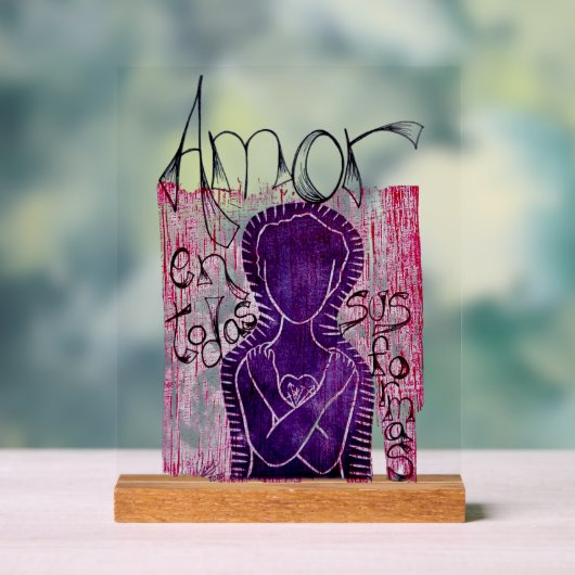 Acrylic Sign Acryl Bord (Neutraal)