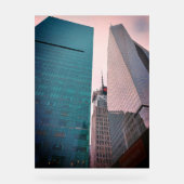 Acrylic Sign – Vertical Silence Acryl Bord (Voorkant)