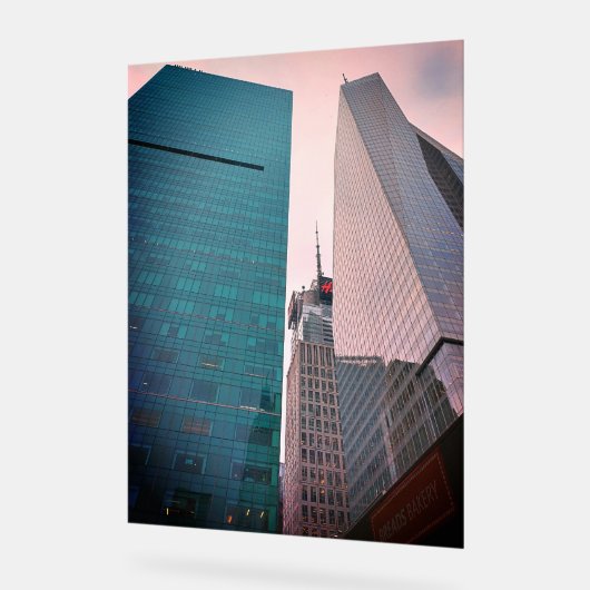 Acrylic Sign – Vertical Silence Acryl Bord (Hoek)