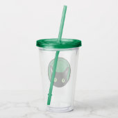 Acrylic Tumbler Acryl Drinkbeker (Achterkant)