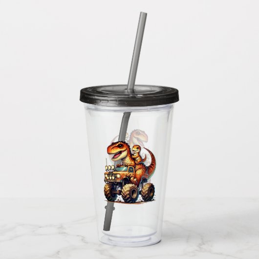 Acrylic Tumbler Acryl Drinkbeker (Achterkant)