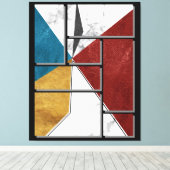 Acrylic Wall Art Canvas Afdruk (Insitu (Houten vloer))