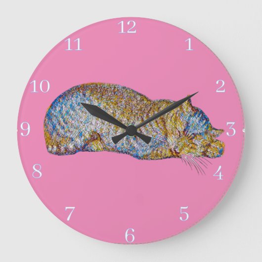 Acrylic Wall Clock Grote Klok (Voorkant)