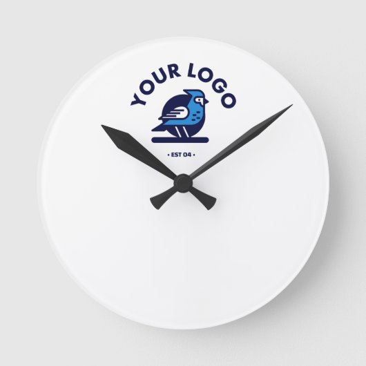 Acrylic Wall Clock Ronde Klok (Voorkant)